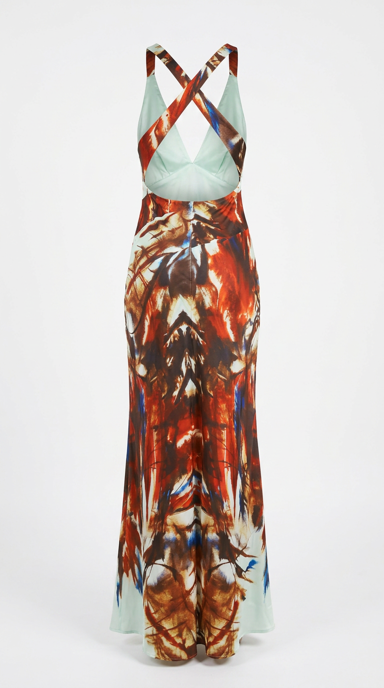 rear view image 1 of Belinda Maxi Dress
