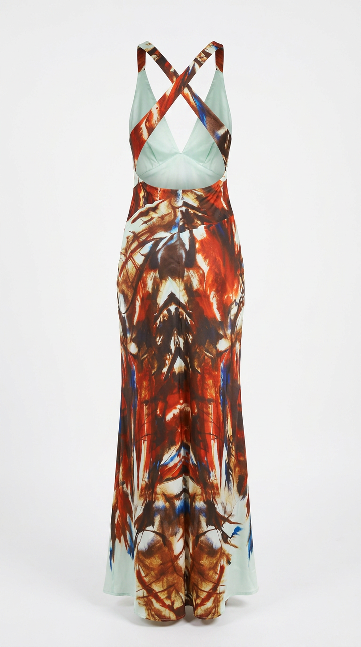 rear view image 1 of Belinda Maxi Dress