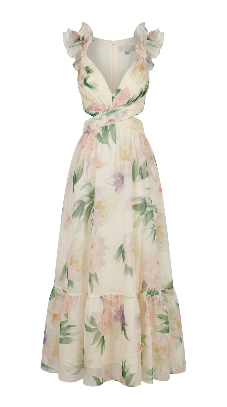front view image 1 of Isolde Maxi Dress