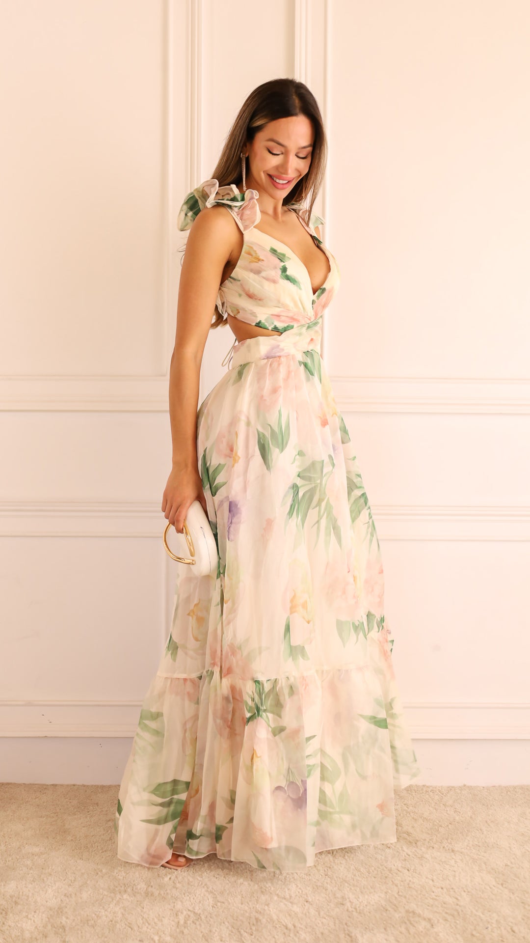 side view image 2 of Isolde Maxi Dress