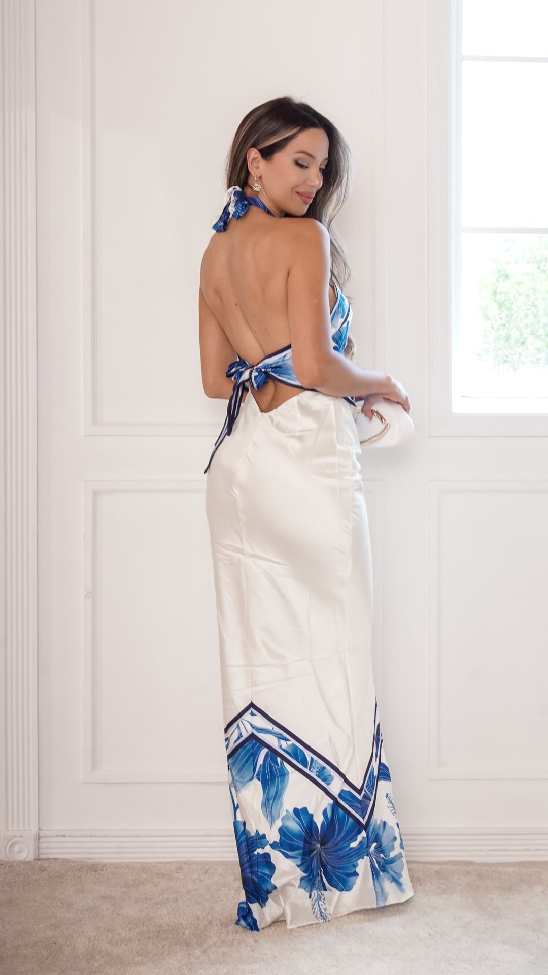 rear view image 1 of Diane Maxi Dress