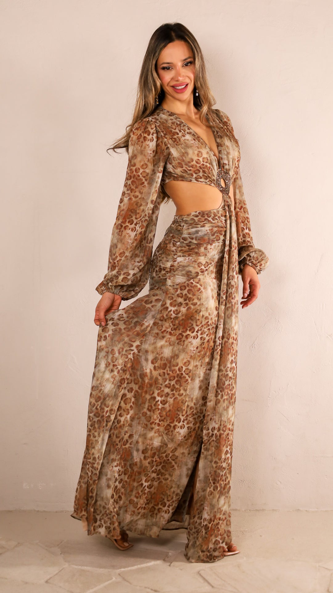 side view image 2 of Dama Maxi Dress