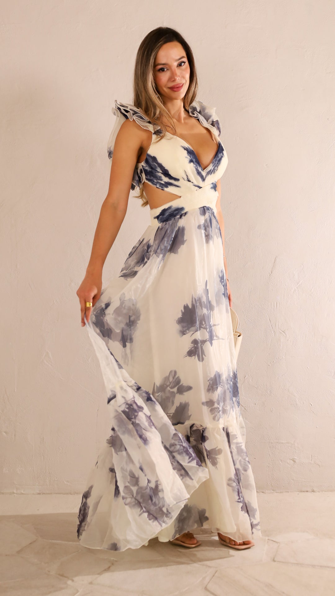 side view image 1 of Riley Maxi Dress