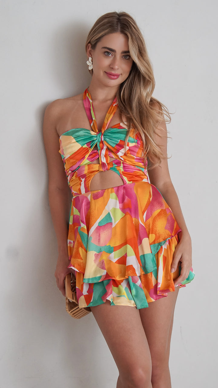 front view image 4 of Rachel romper