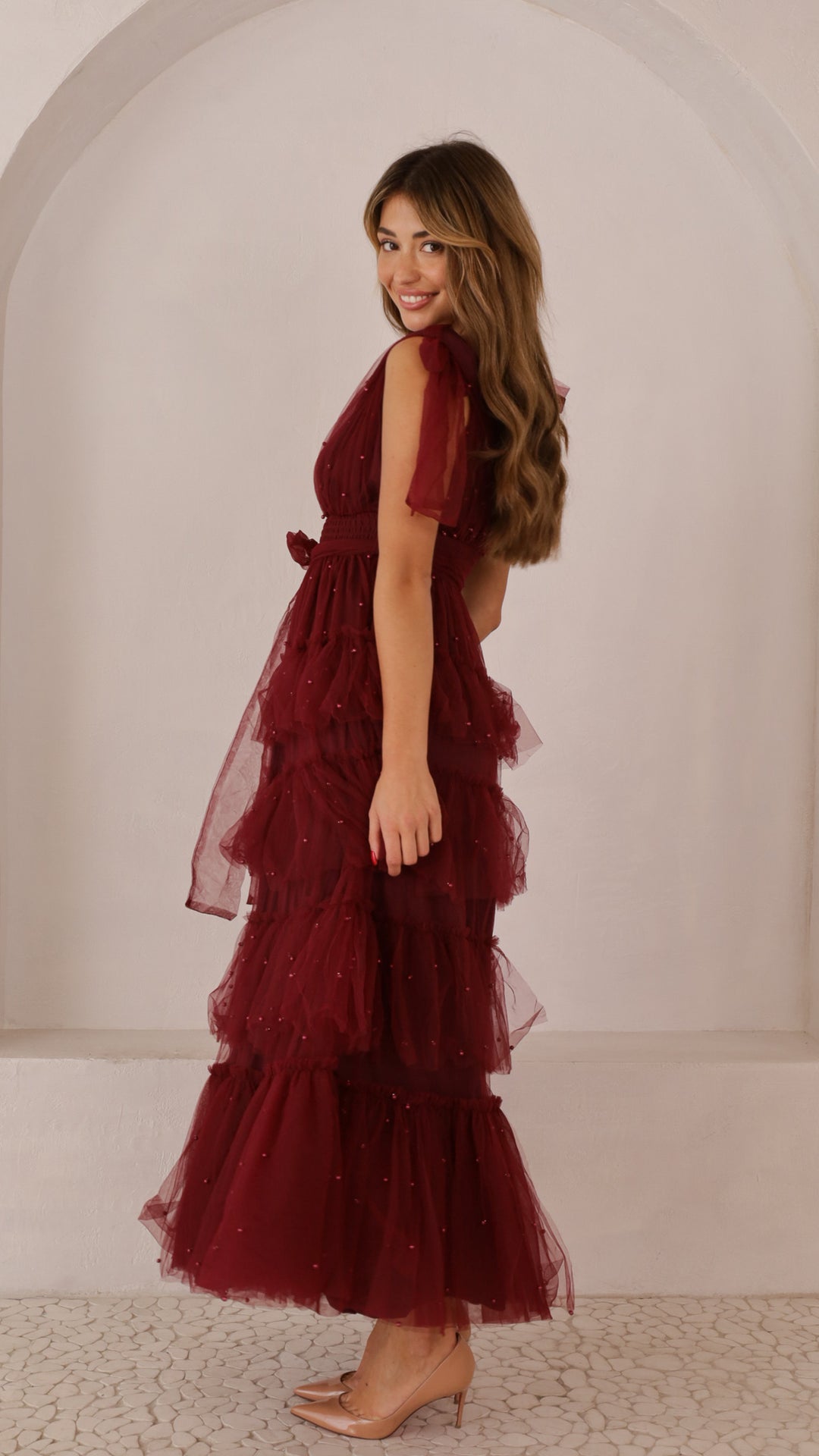 side view image 4 of Rosalind Dress