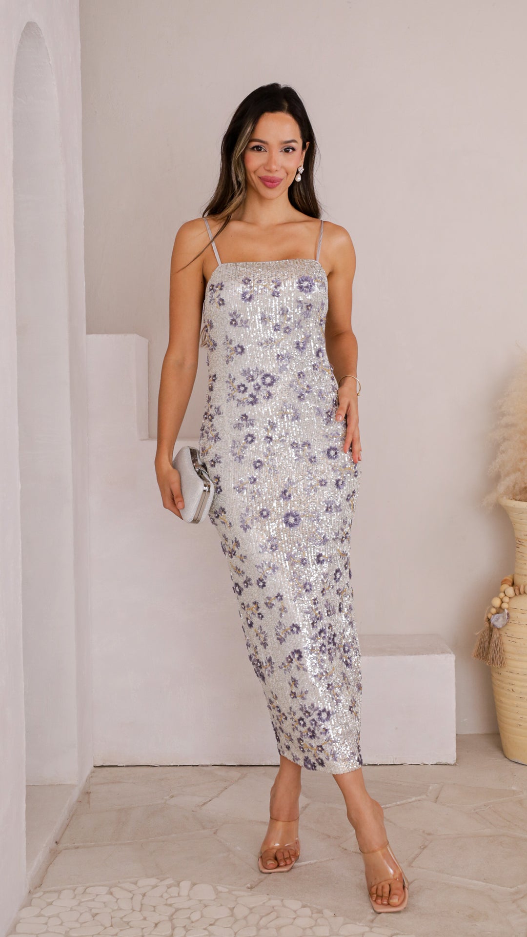 front view image 1 of Lodie Sequin Midi Dress