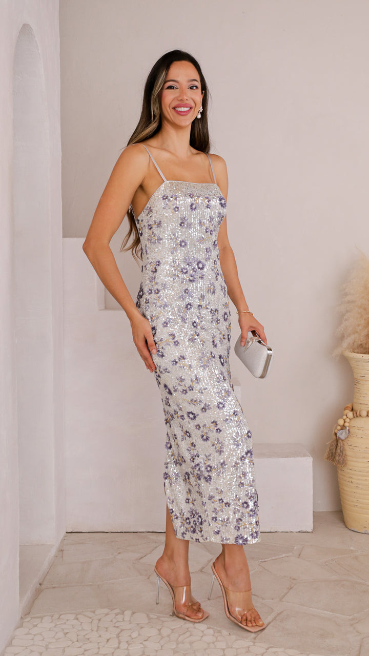 side view image 3 of Lodie Sequin Midi Dress