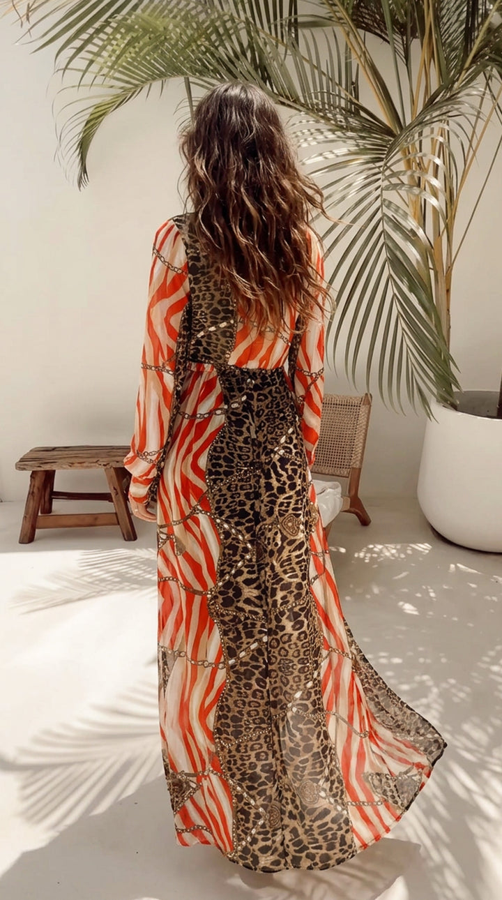 rear view image 1 of Olandria Maxi Dress
