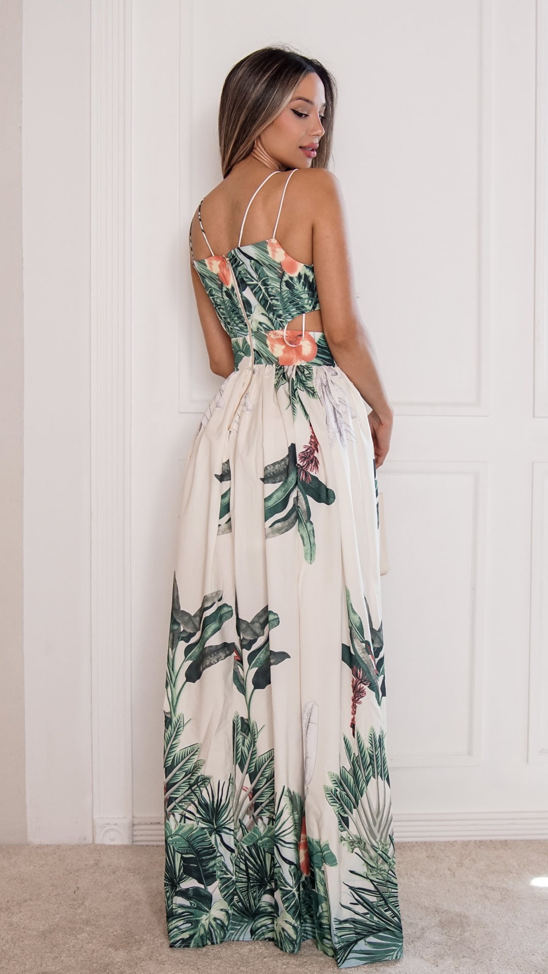 rear view image 1 of Breana Maxi Dress