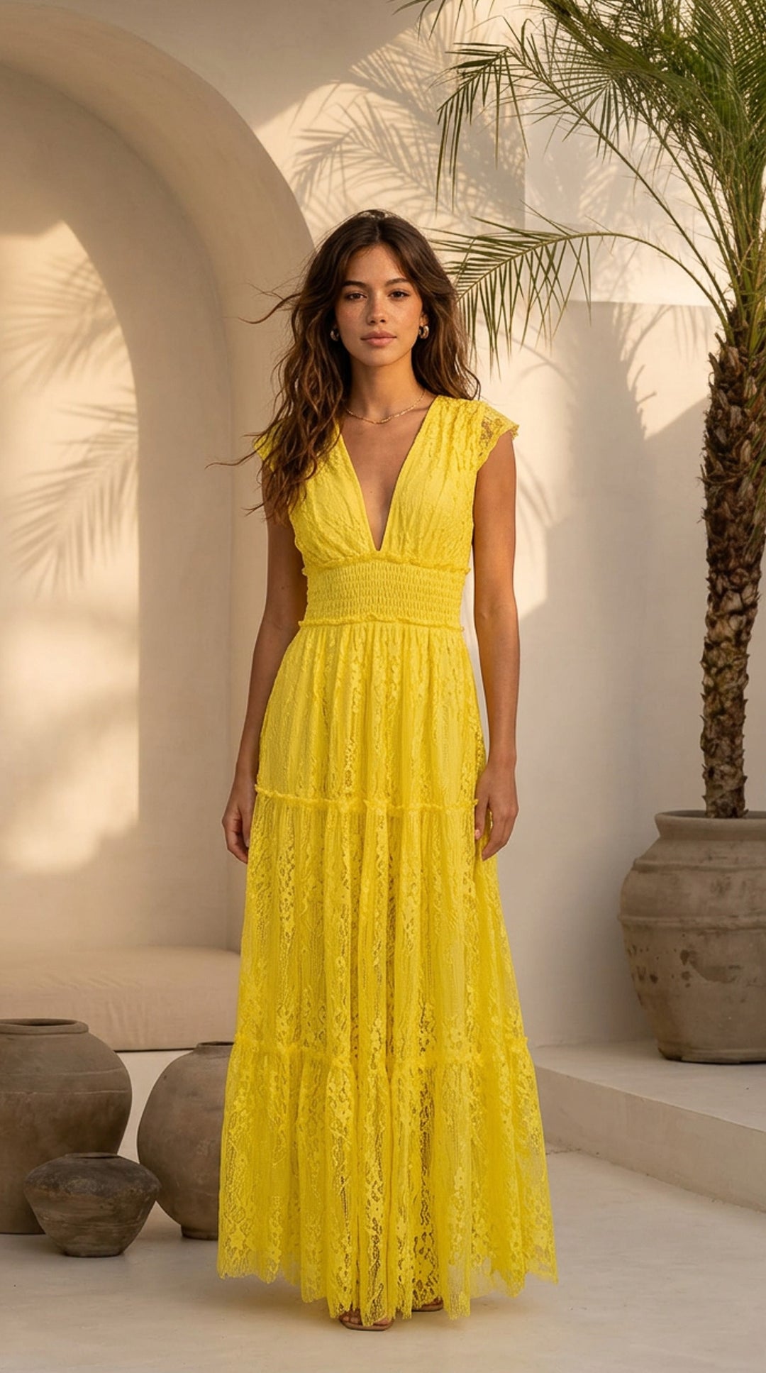 front view image 2 of Riela Maxi Dress