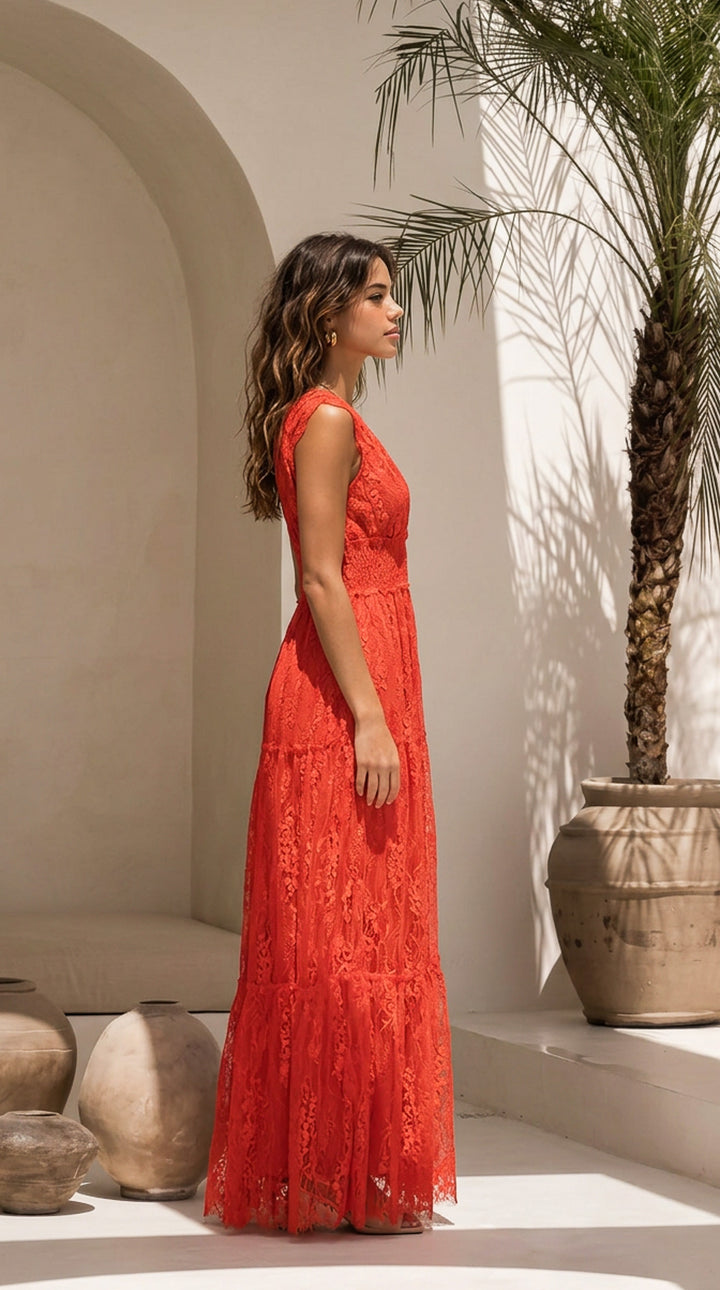 side view image 2 of Biana Maxi Dress