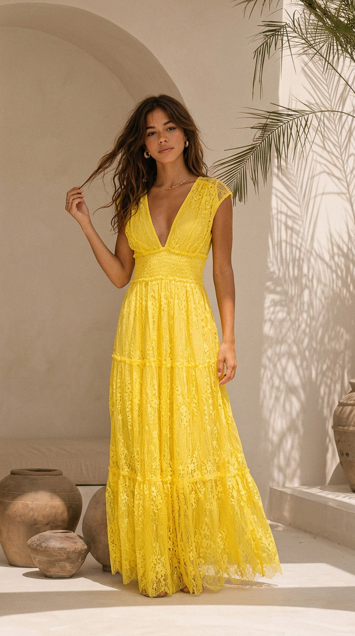 front view image 3 of Riela Maxi Dress