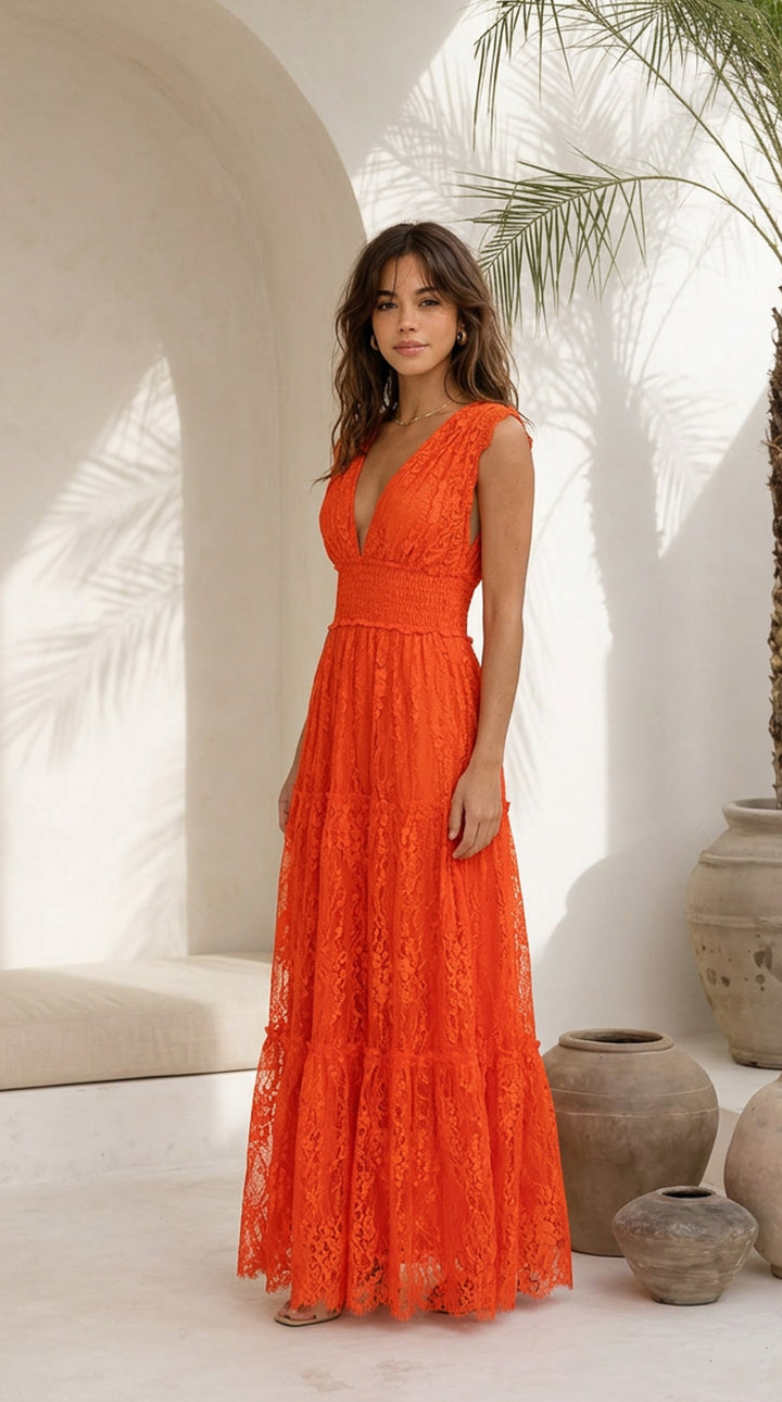 side view image 3 of Biana Maxi Dress