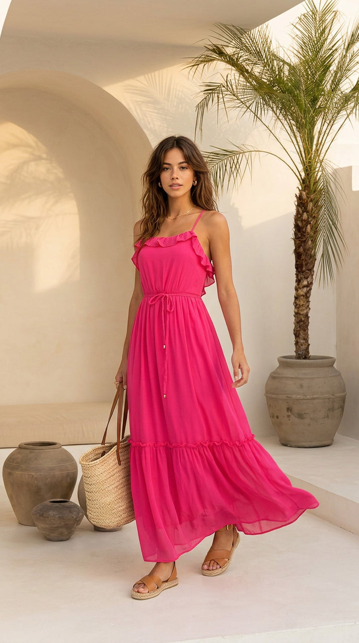 front view image 2 of Angelique Maxi Dress