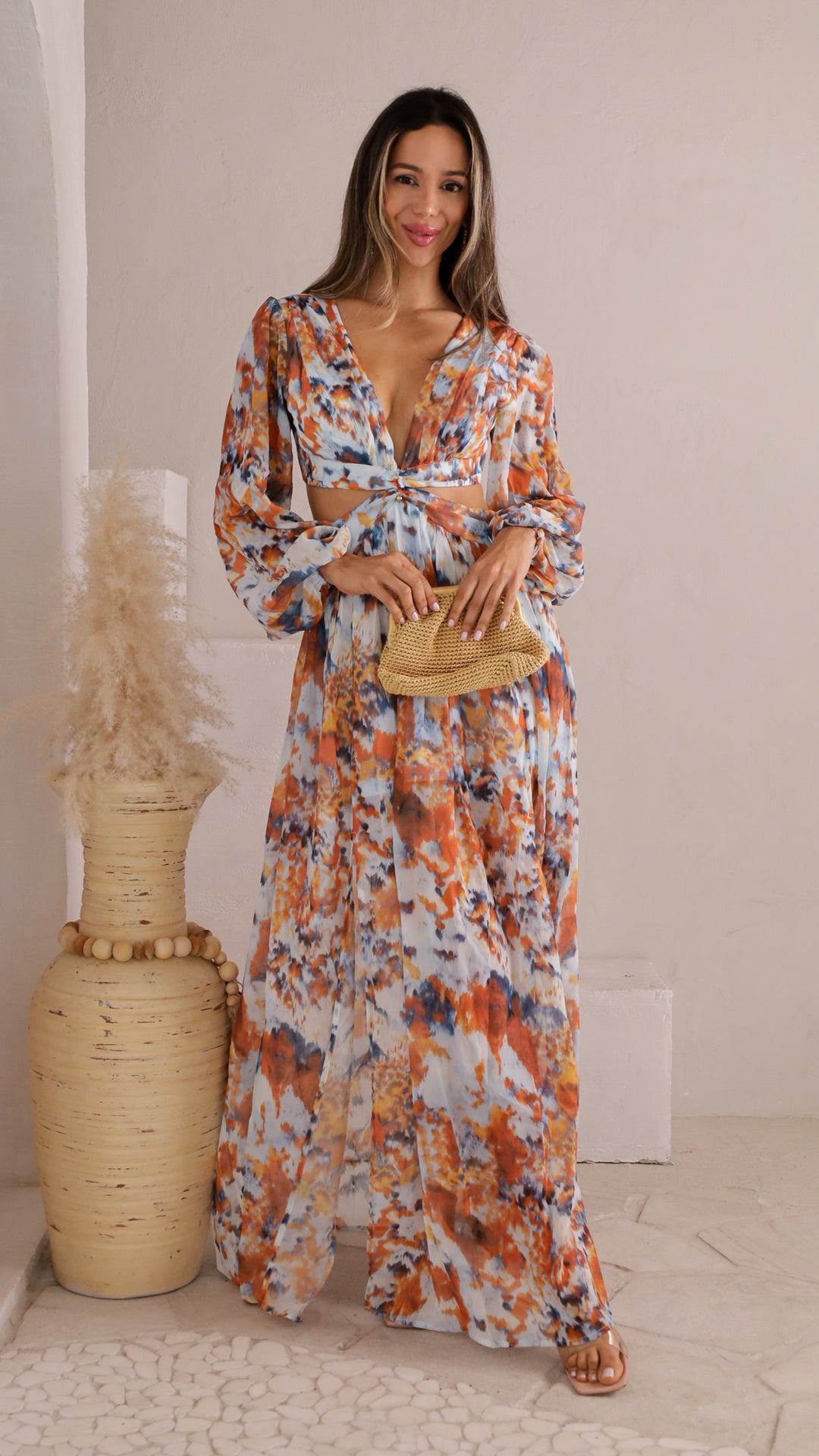 front view image 1 of Essia Maxi Dress