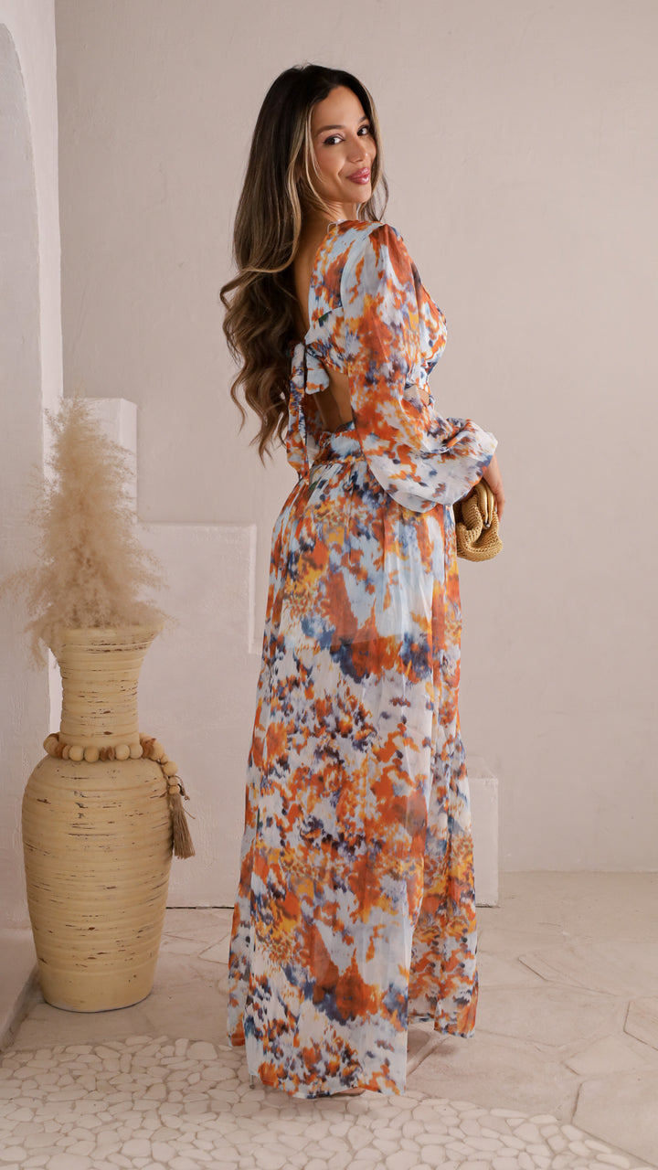 side view image 1 of Essia Maxi Dress