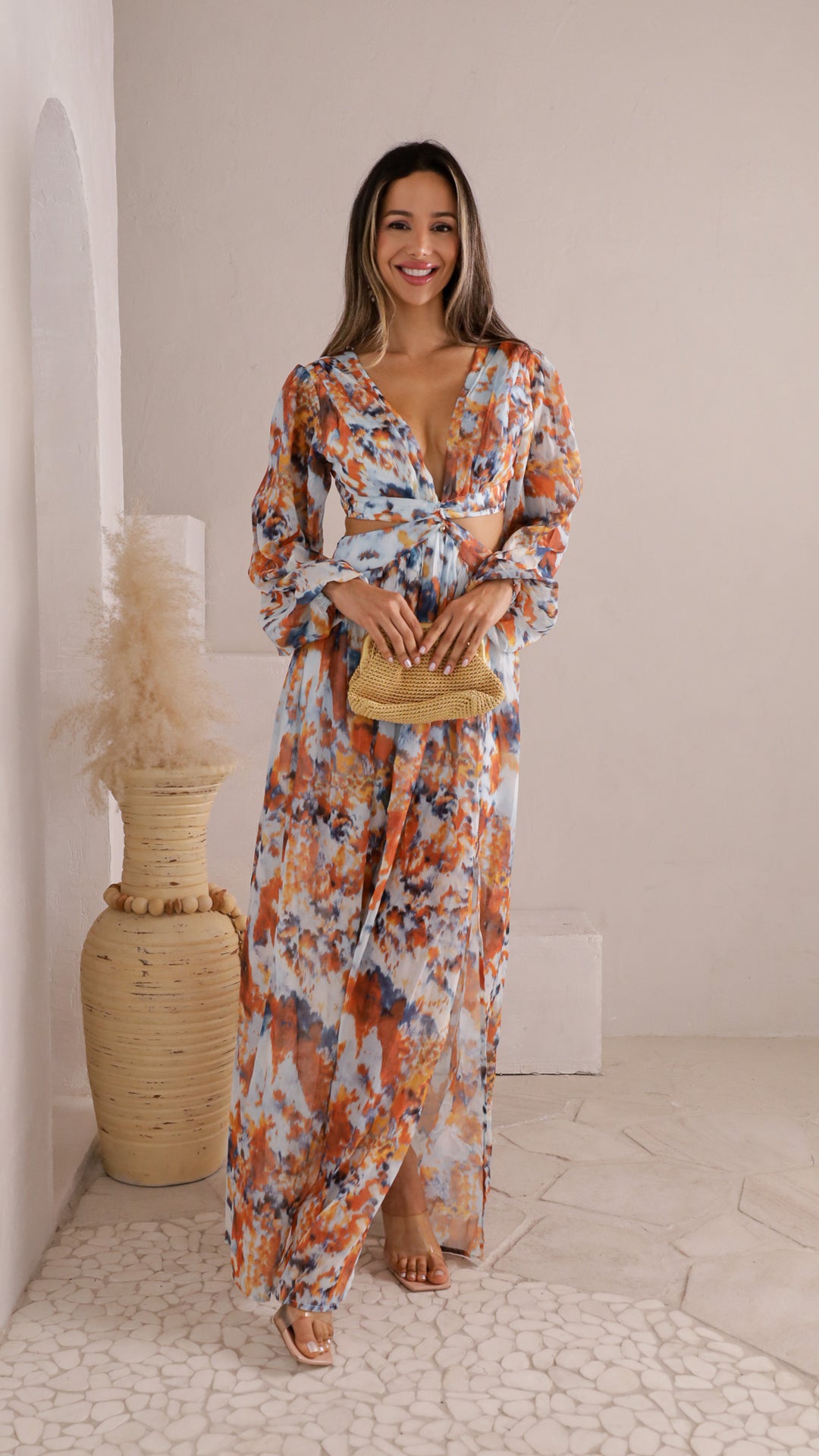 front view image 3 of Essia Maxi Dress