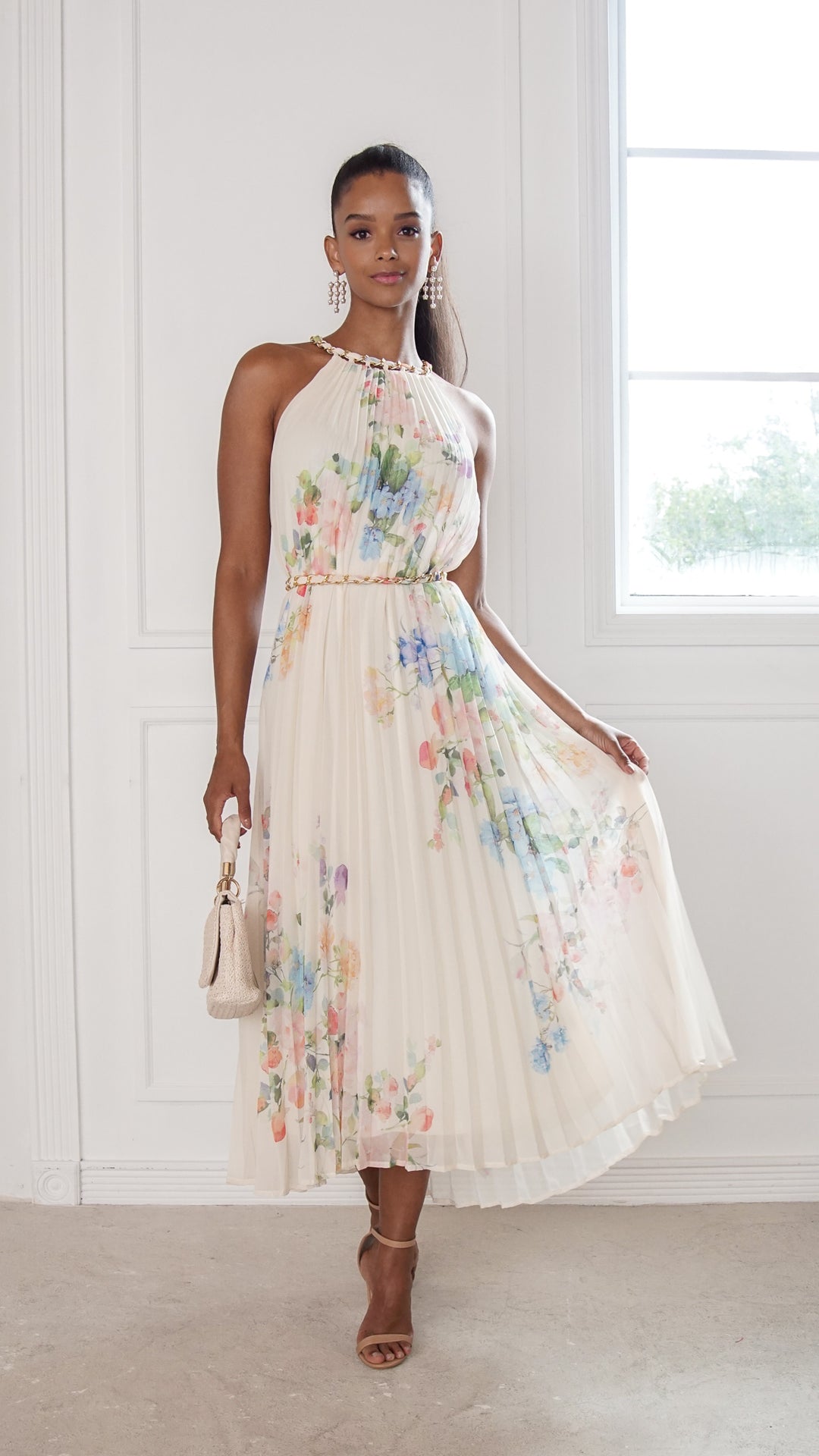 front view image 3 of Arielle Midi Dress