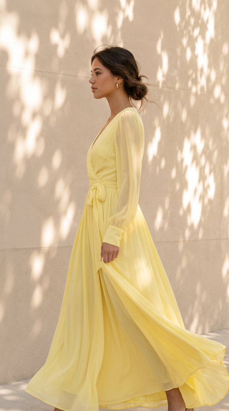 side view image 1 of Adreana Maxi Dress