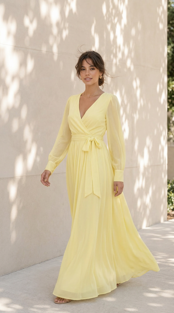 side view image 3 of Ester Maxi Dress