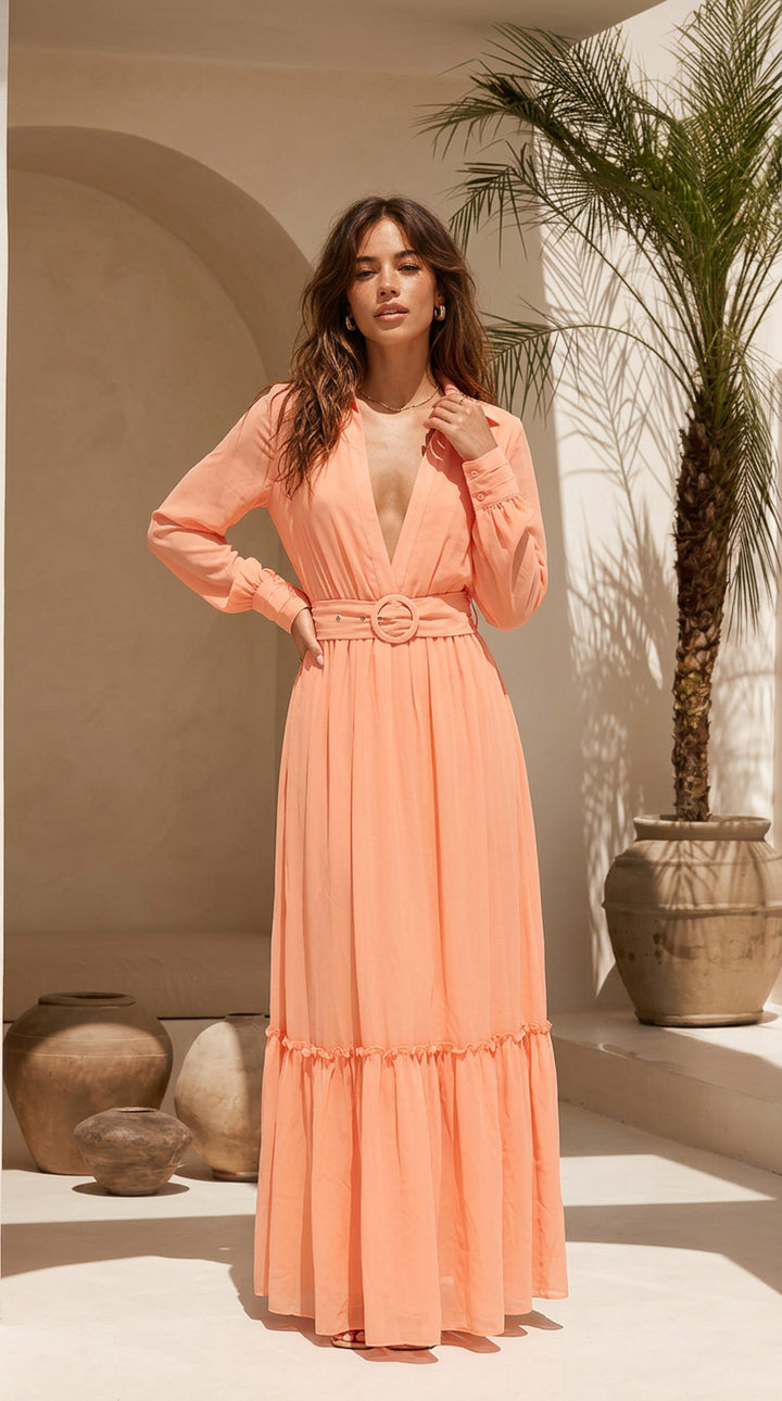 front view image 2 of Lessia Maxi Dress