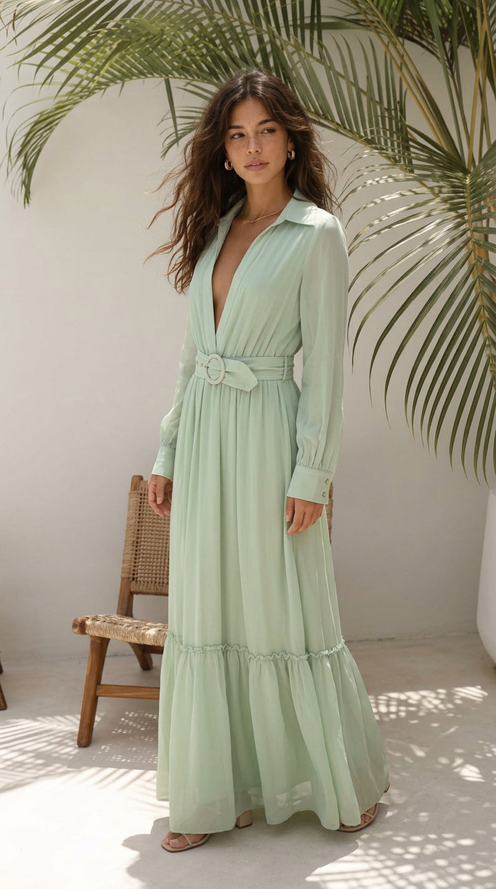 side view image 2 of Lessia Maxi Dress