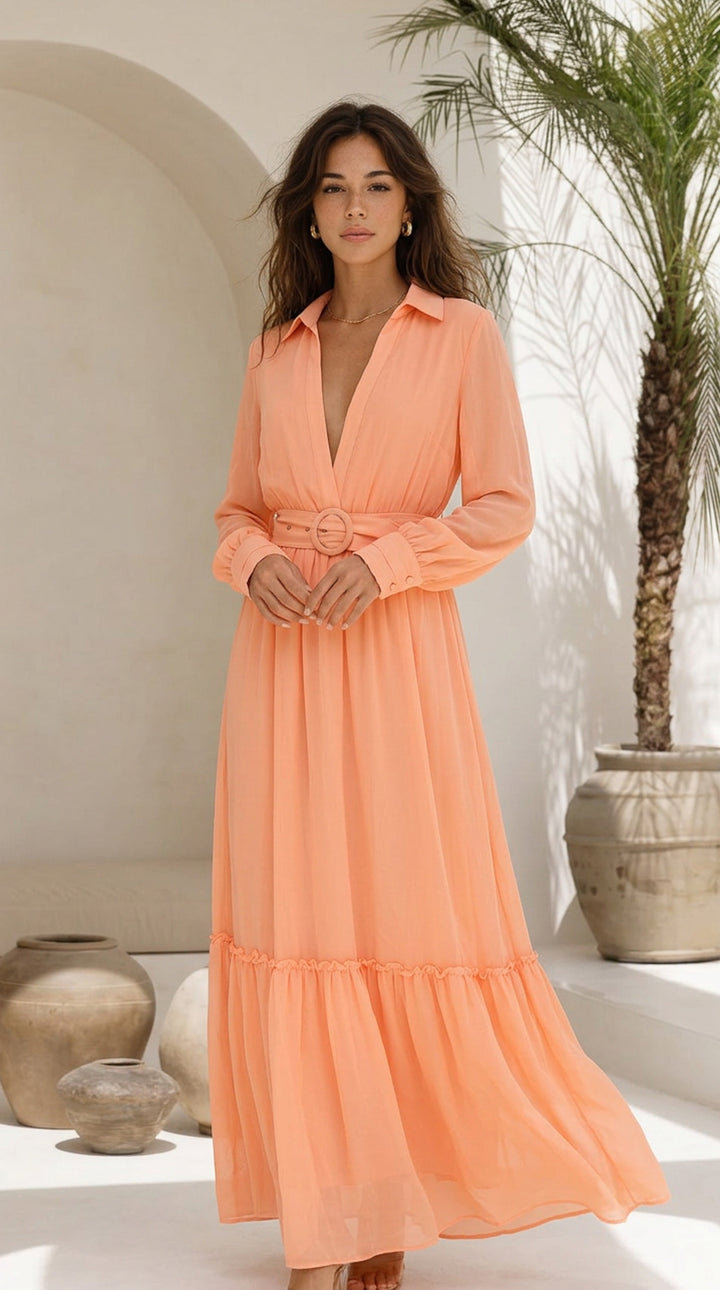 front view image 4 of Lessia Maxi Dress