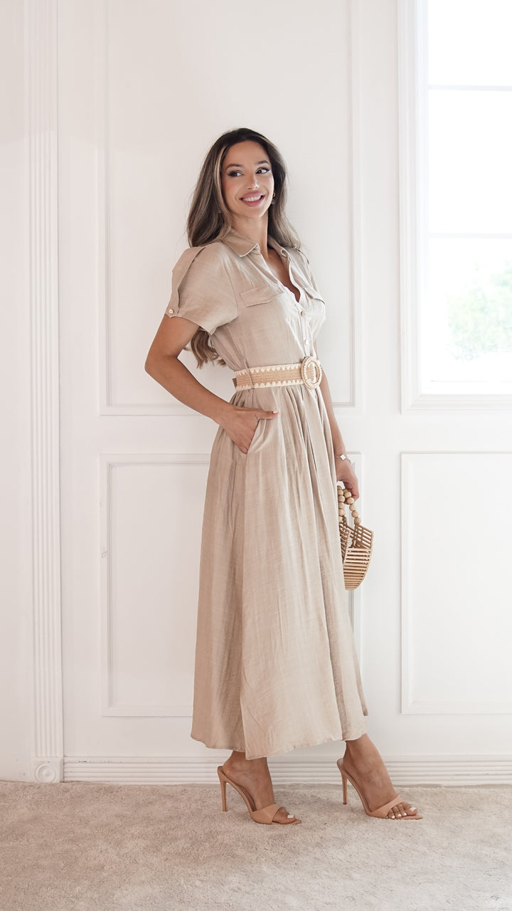 side view image 1 of Milly Midi Dress