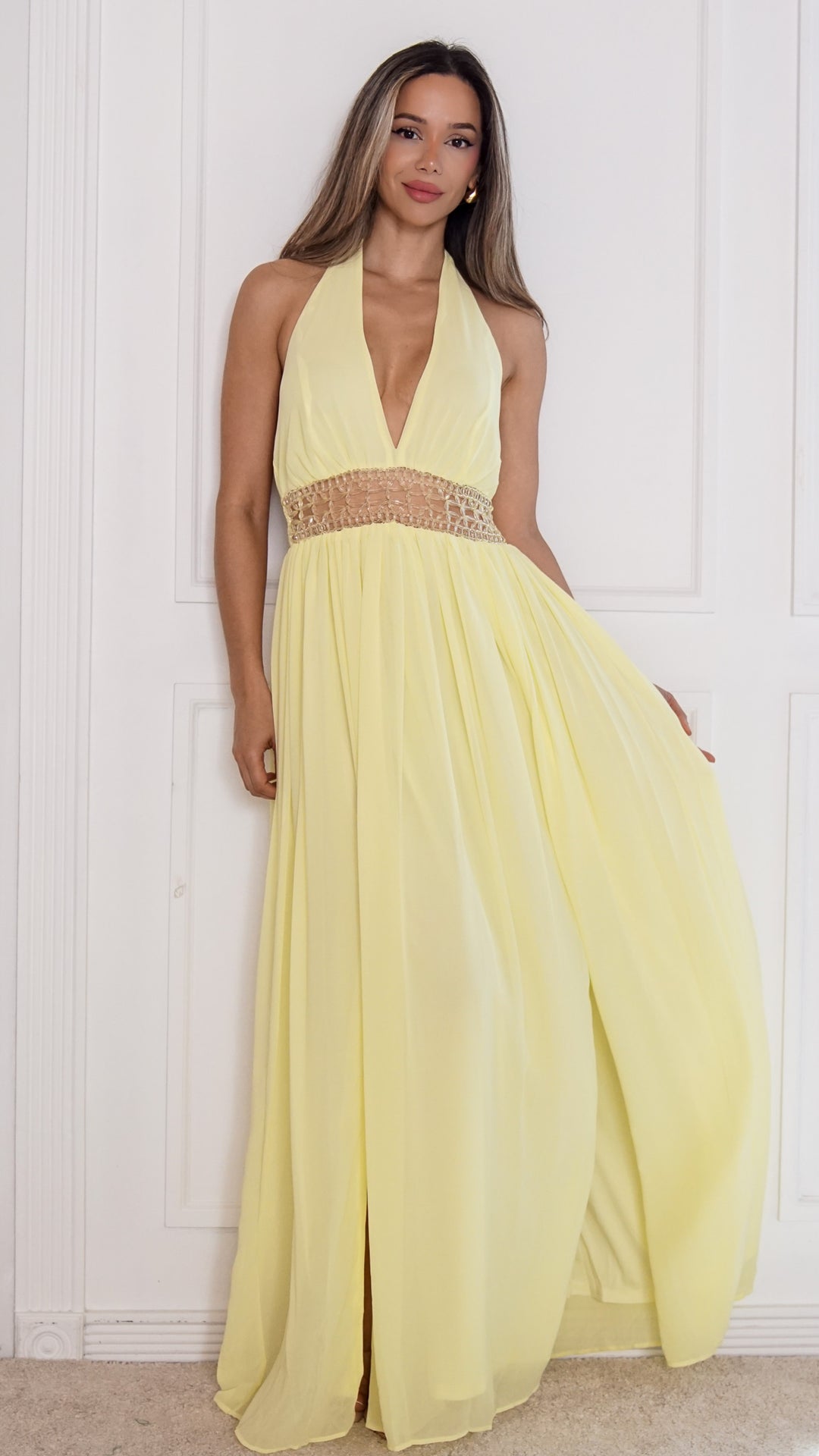 front view image 1 of Rosalie Maxi Dress