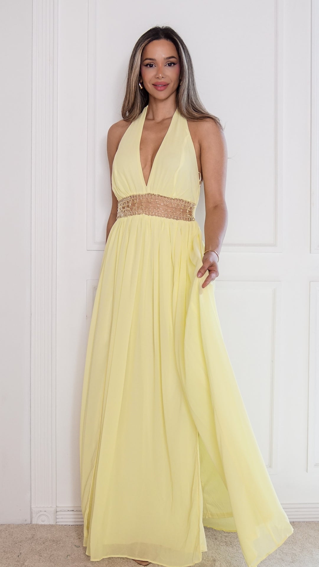 front view image 2 of Rosalie Maxi Dress