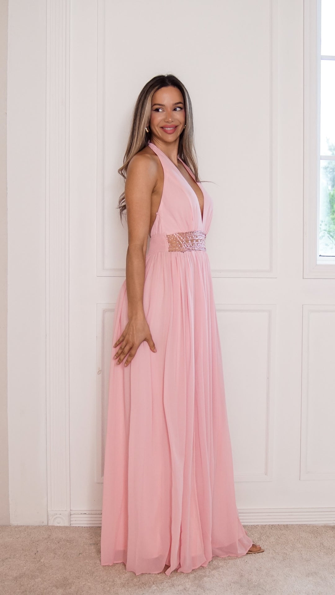 side view image 2 of Rosalie Maxi Dress