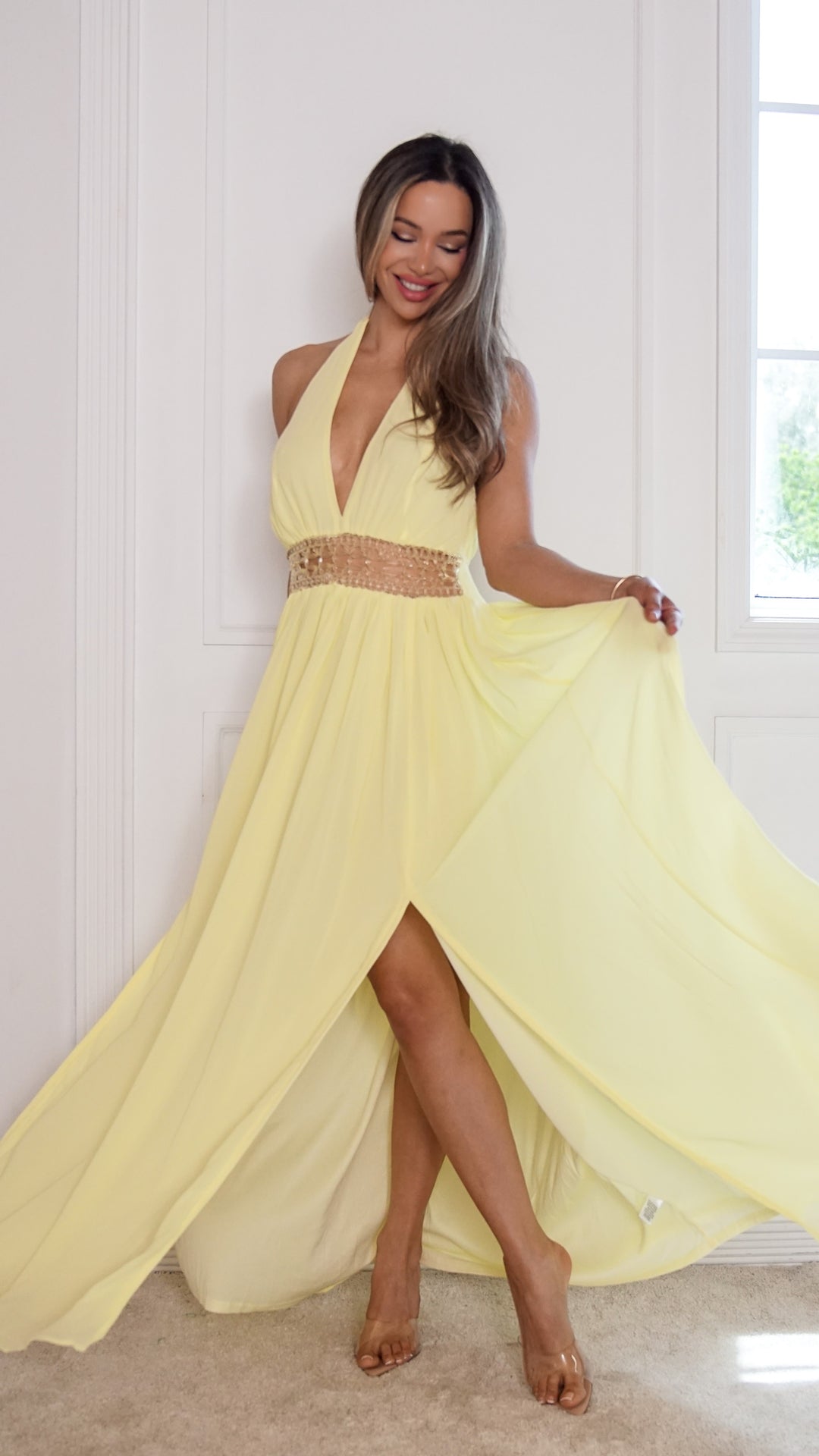 side view image 2 of Rosalie Maxi Dress
