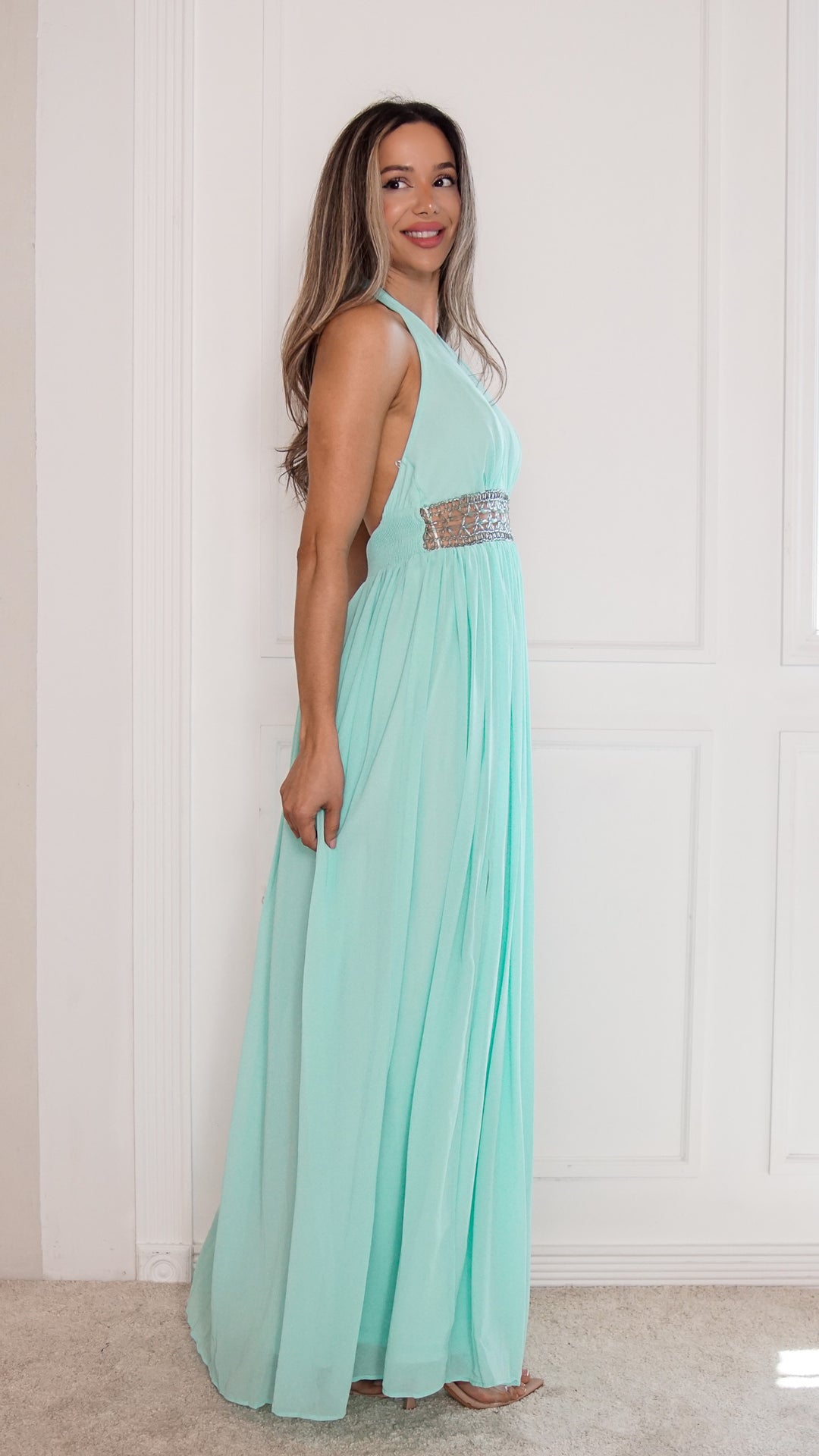 side view image 3 of Rosalie Maxi Dress