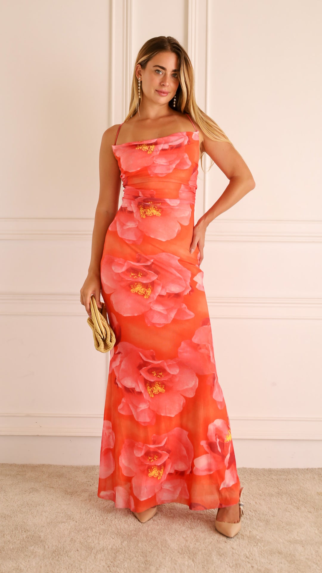 front view image 3 of Kaline Maxi Dress