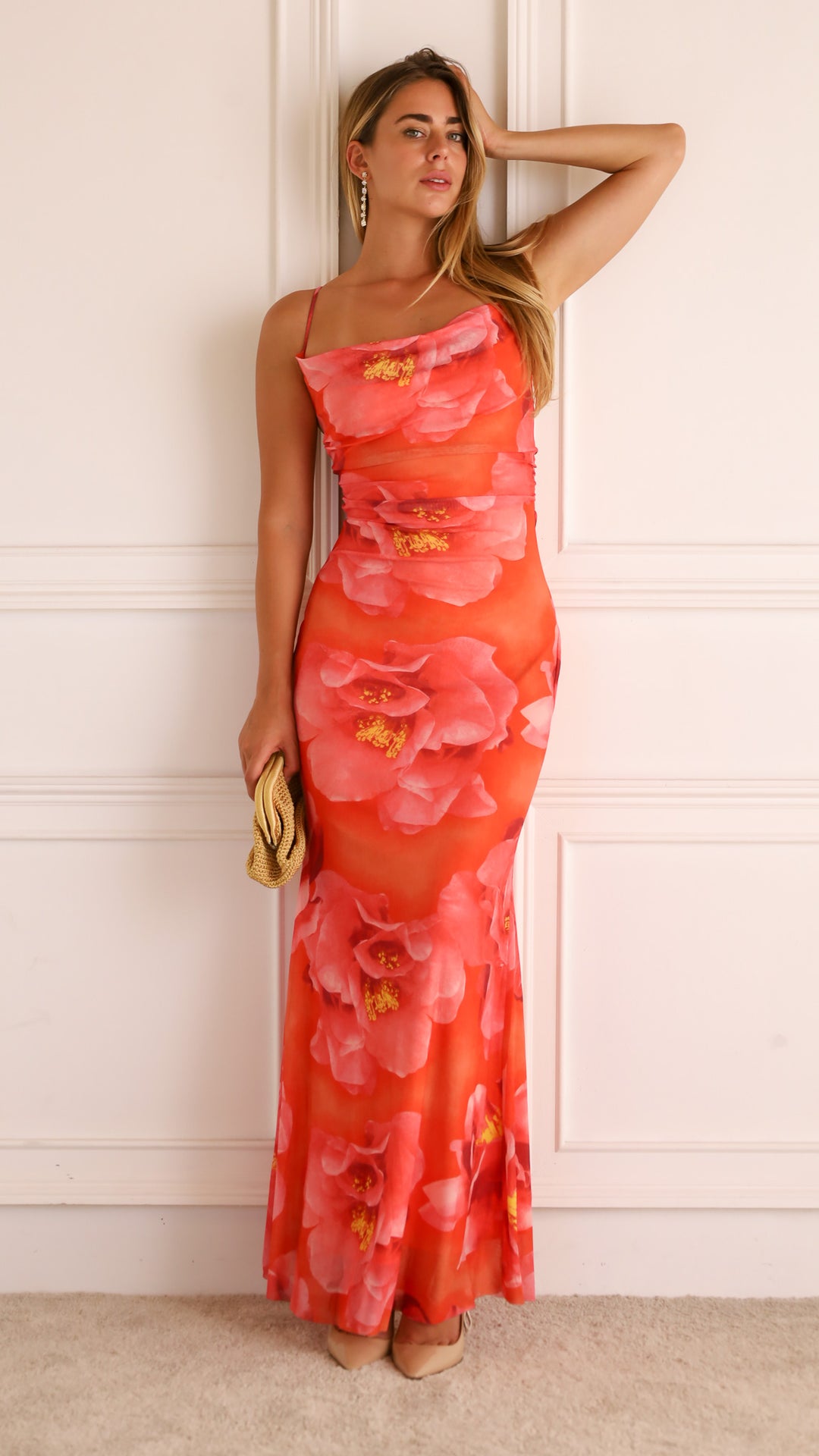 front view image 4 of Kaline Maxi Dress