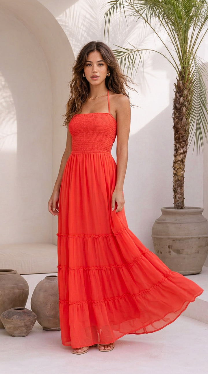 front view image 1 of Arelia Maxi Dress