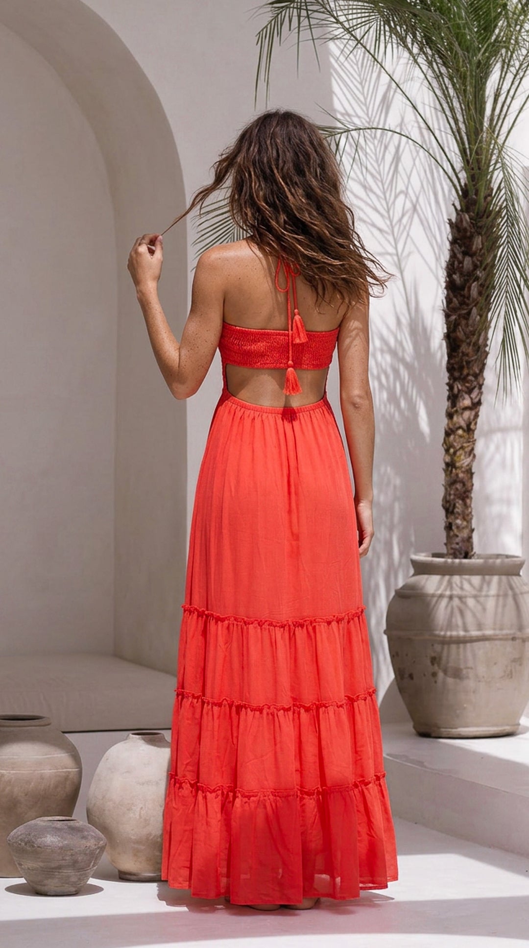rear view image 1 of Arelia Maxi Dress
