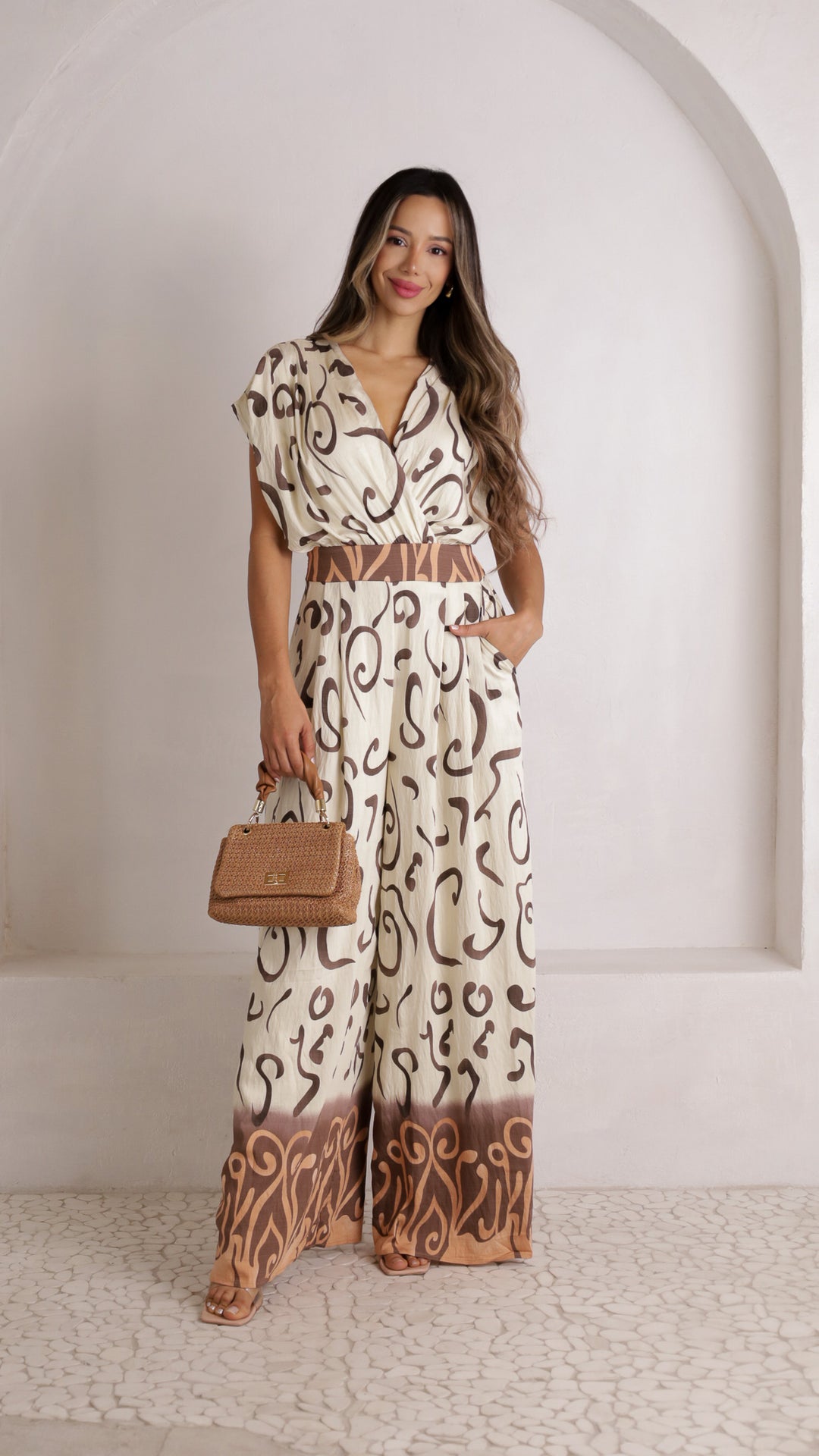 front view image 1 of Sandalwood jumpsuit
