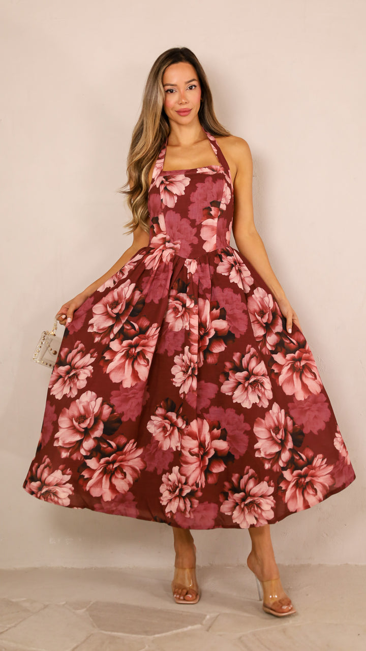 front view image 1 of Cali Midi Dress