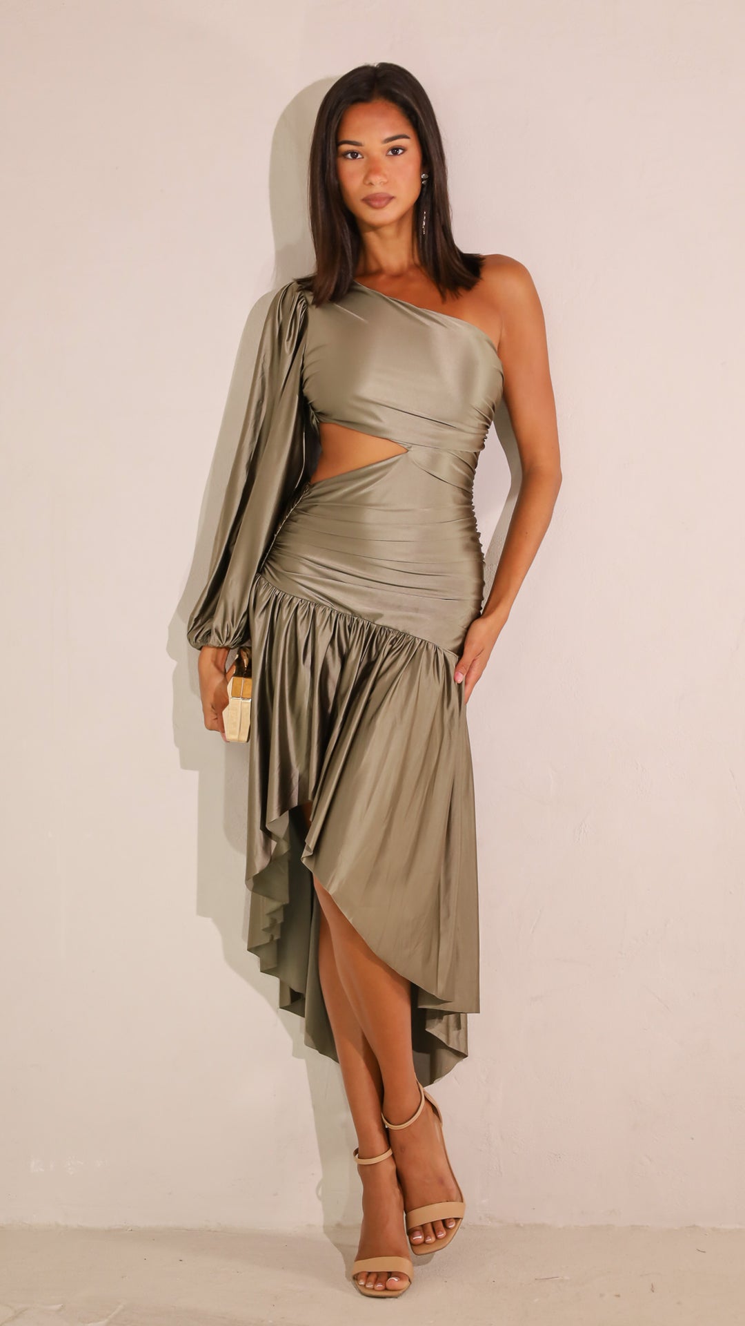 front view image 1 of Polly Midi Dress