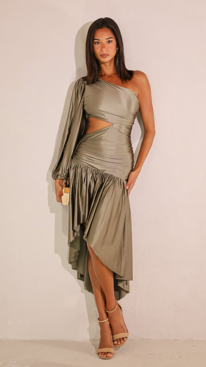 front view image 1 of Polly Midi Dress