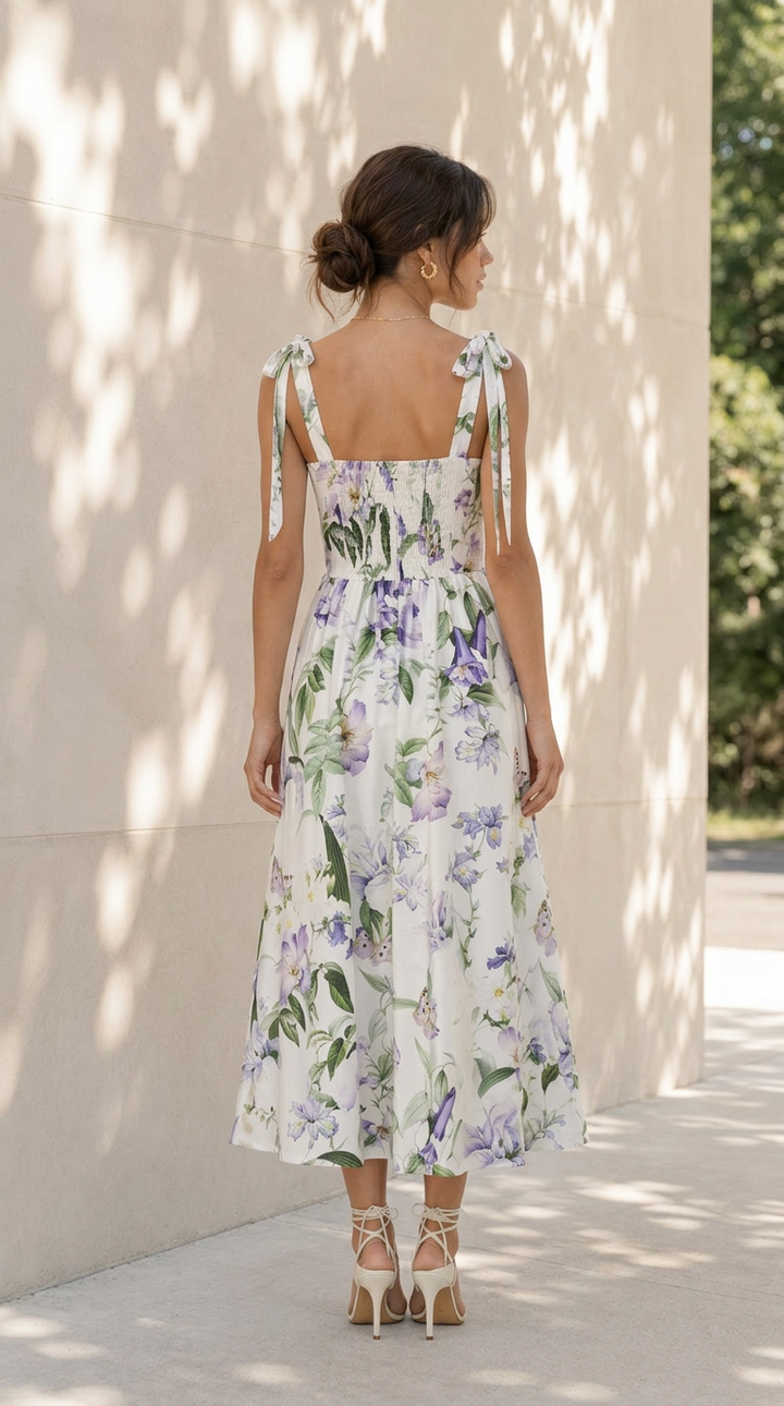 rear view image 1 of Osan Midi Dress