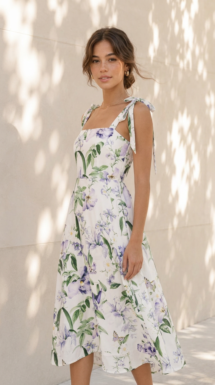 side view image 1 of Osan Midi Dress