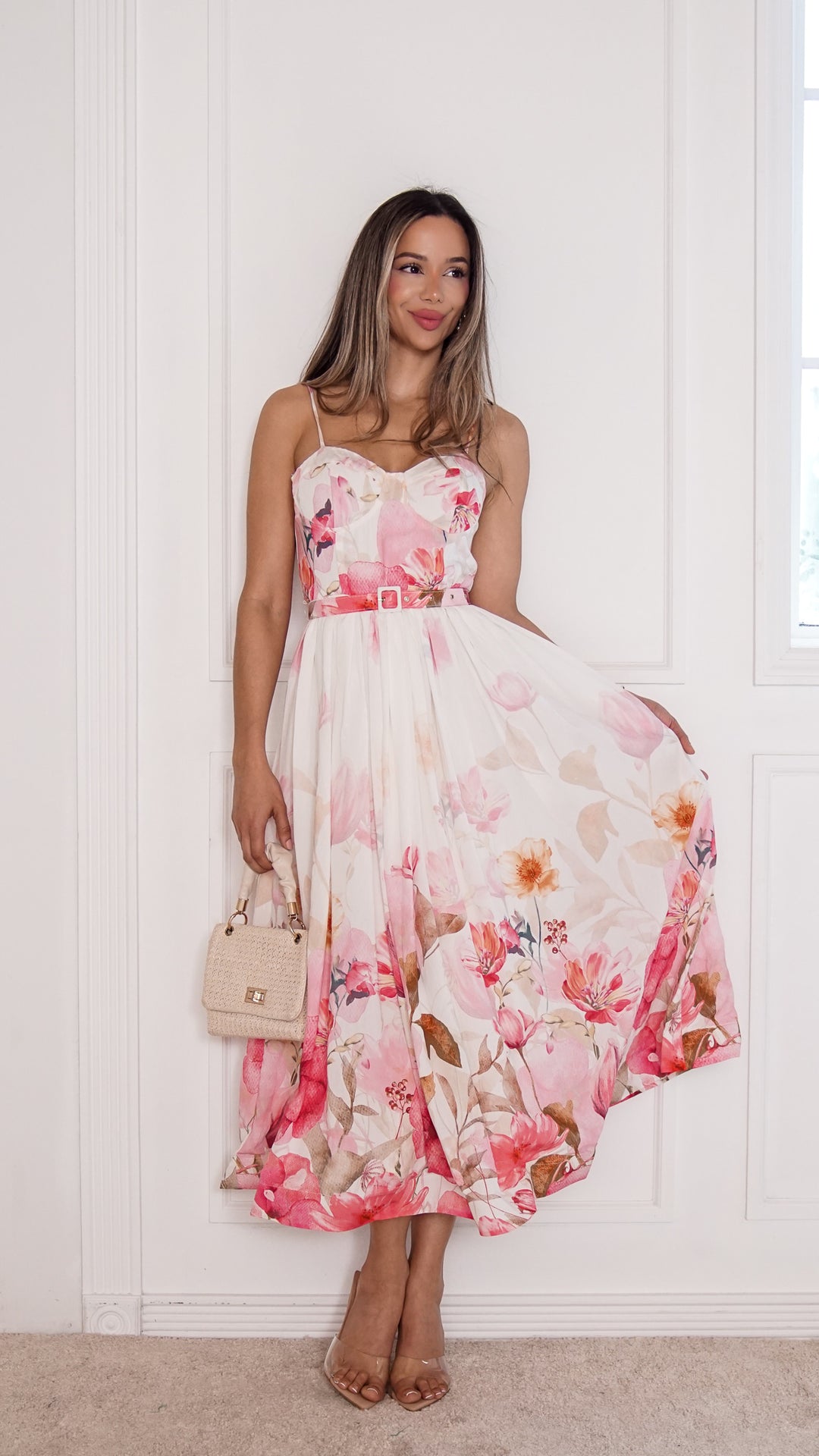 front view image 3 of Trinity Midi Dress