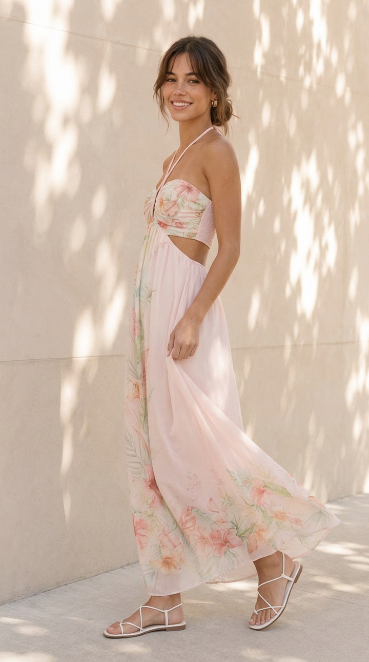 side view image 5 of Bearnice Maxi Dress
