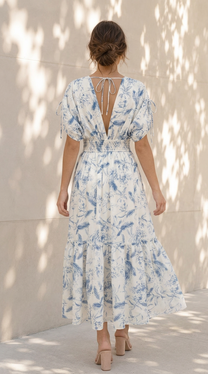 rear view image 1 of Juno Midi Dress