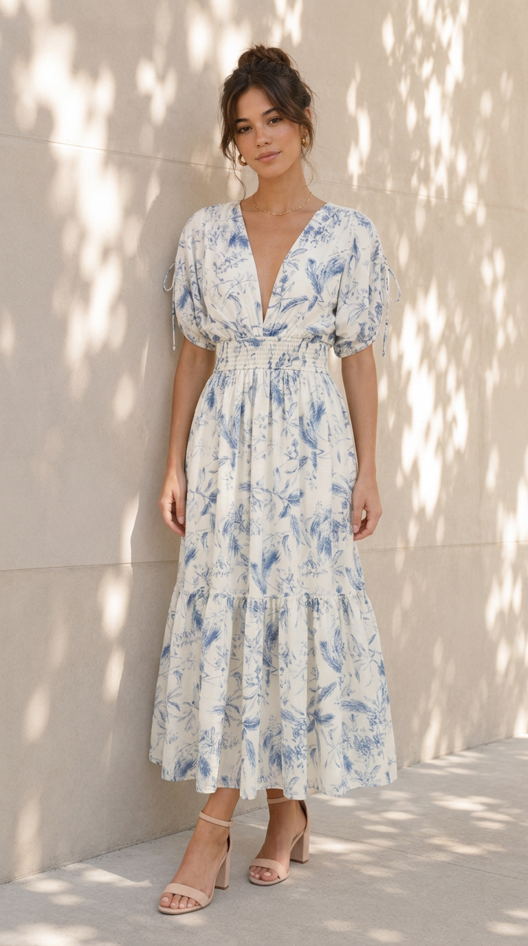 front view image 2 of Juno Midi Dress