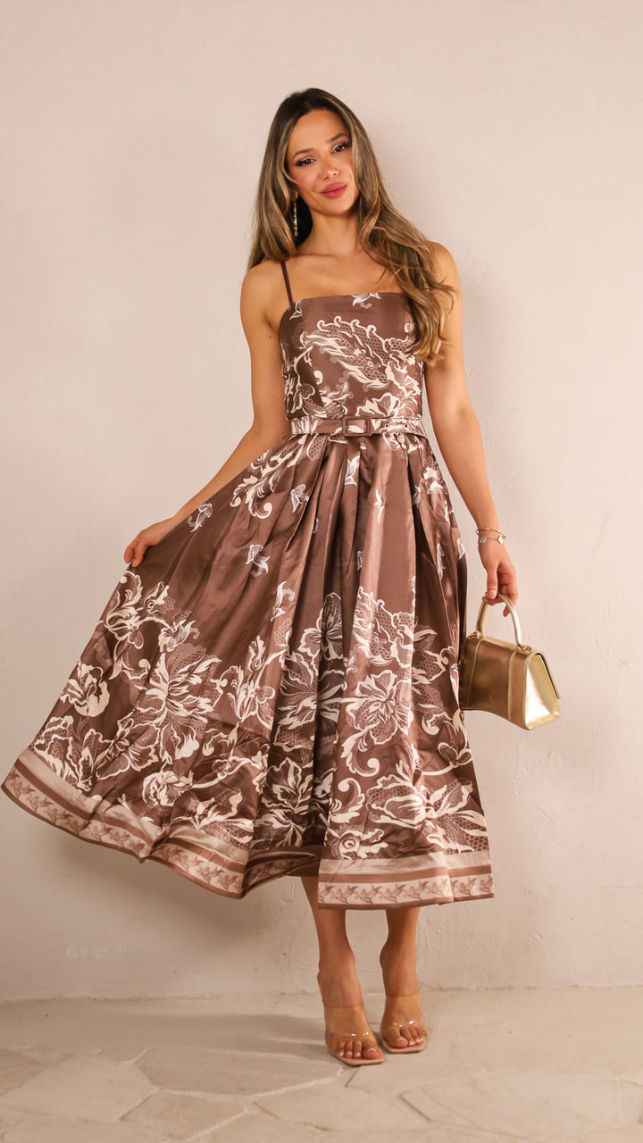 front view image 1 of Belle Midi Dress