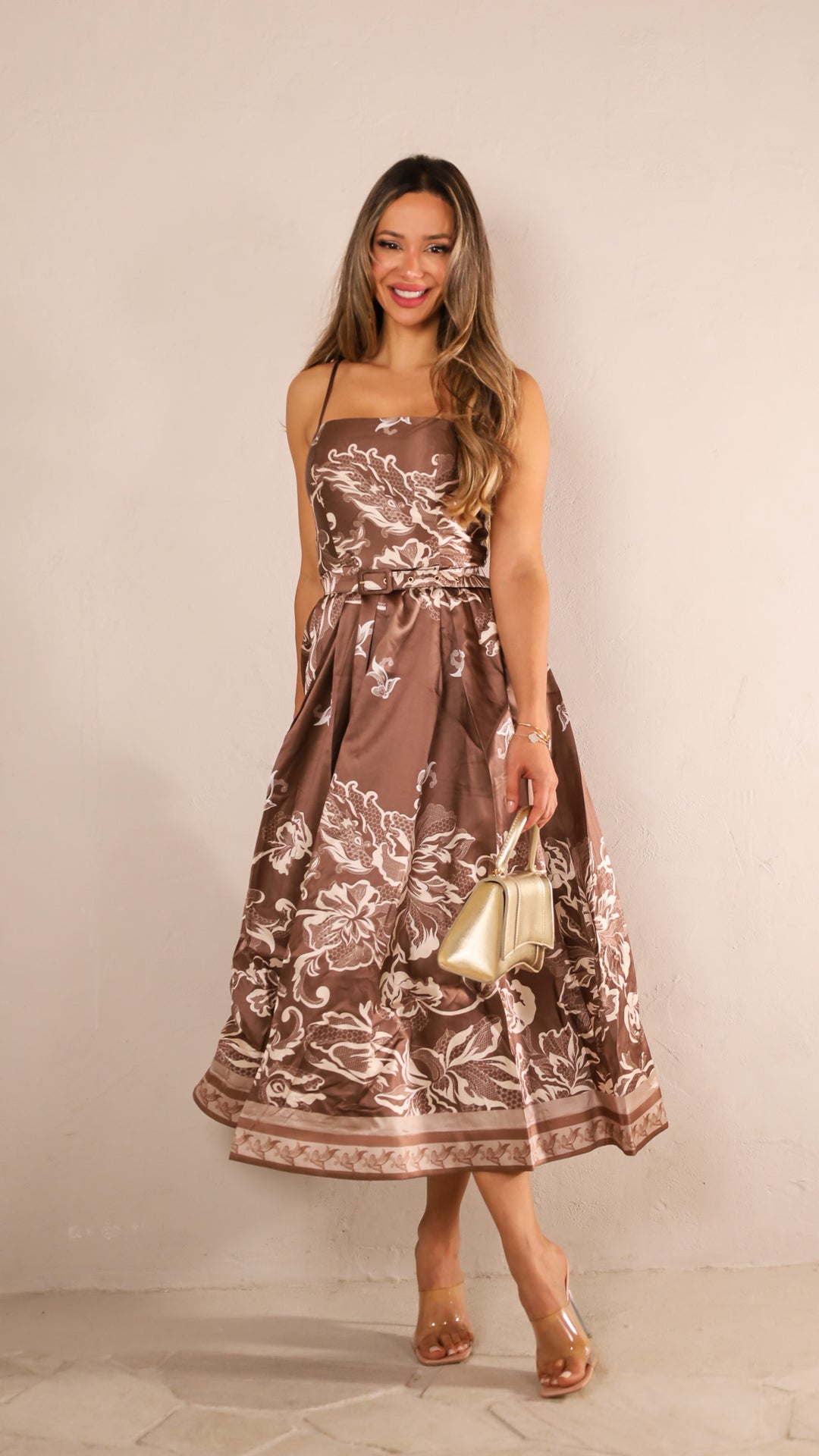 front view image 2 of Belle Midi Dress