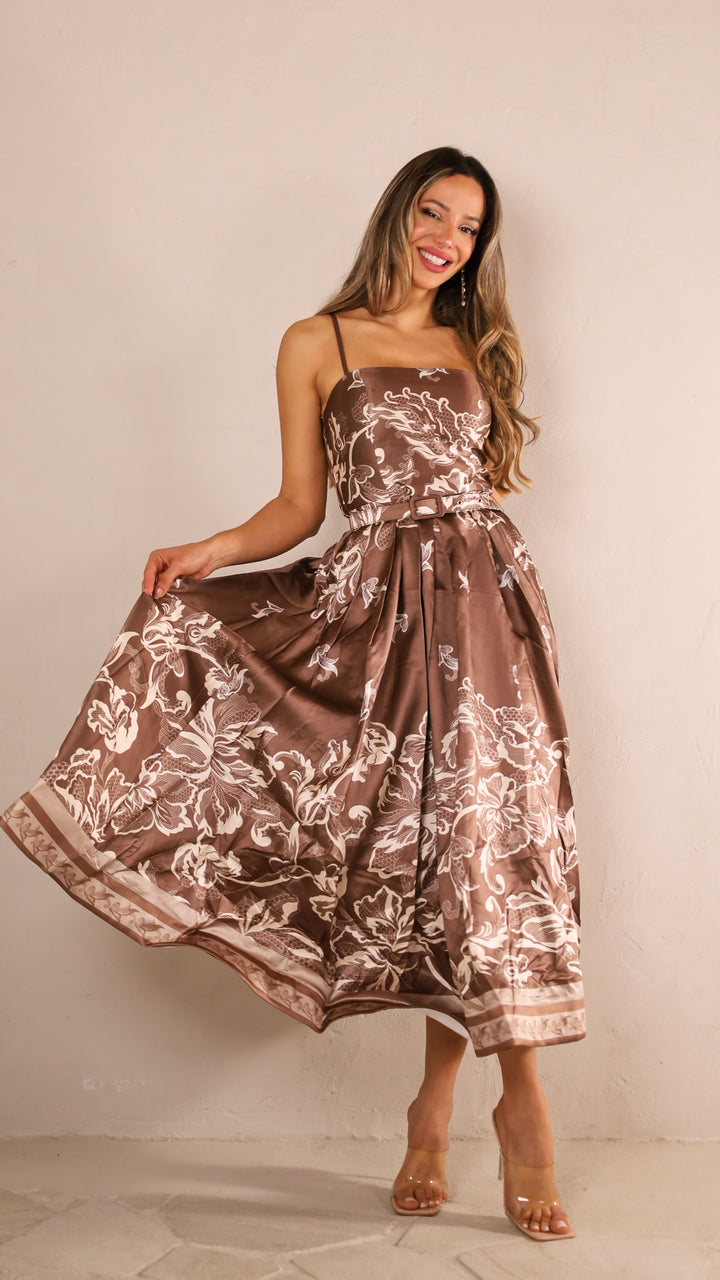front view image 3 of Belle Midi Dress